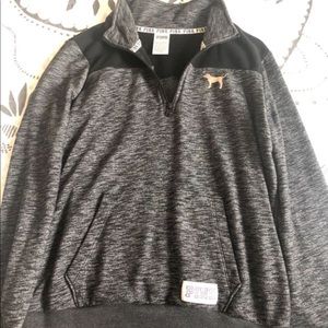 Victoria Secret Pink Quarter Zip Sweater